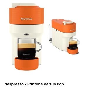 Nespresso Barista Collection Box - Orange and White